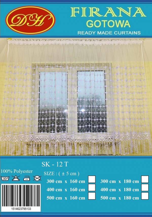 Firanki gotowe 500 x 180